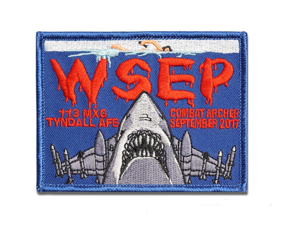 wsep patch with velcro backing