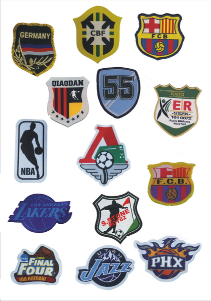 Woven sports patches 2