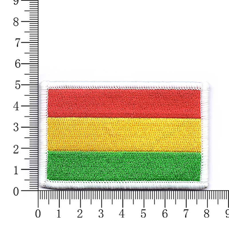 Colored flag patches 