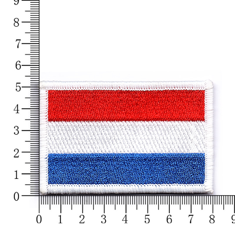 Colored flag patches 