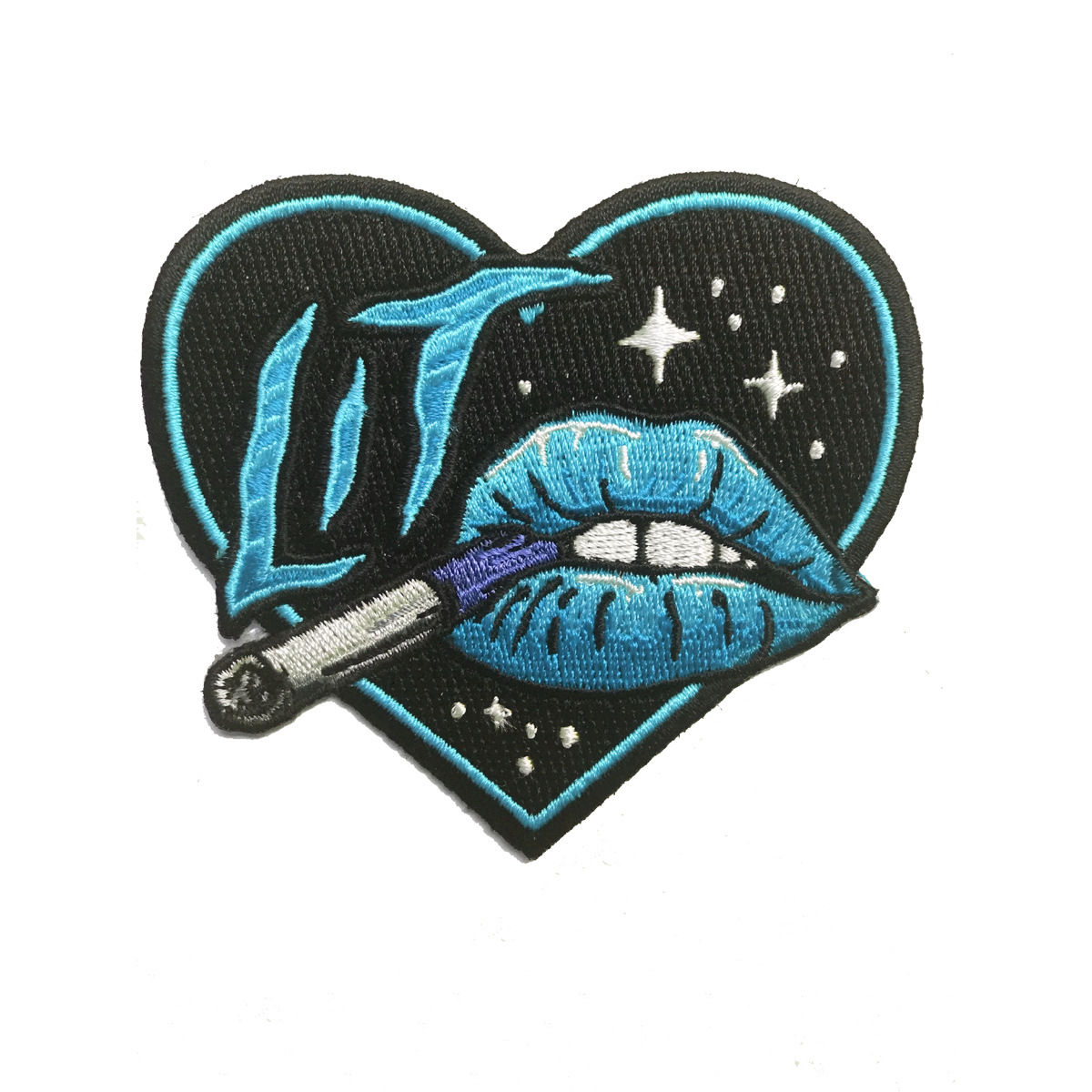 lip fashion patches 