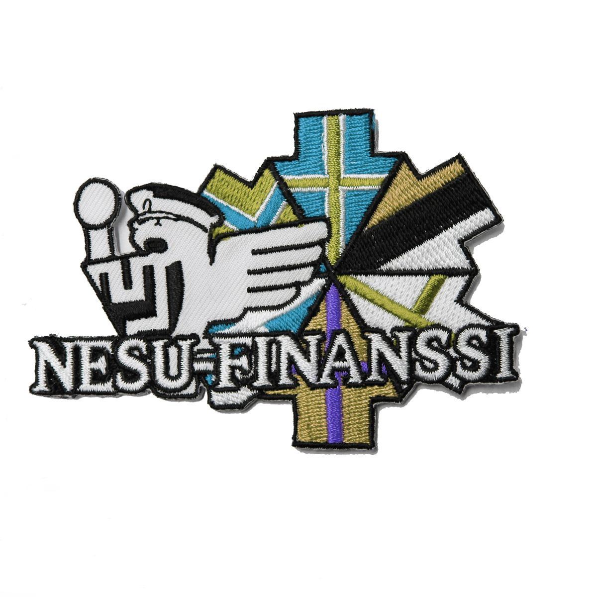 nesu-finanssi  embroidered patches 