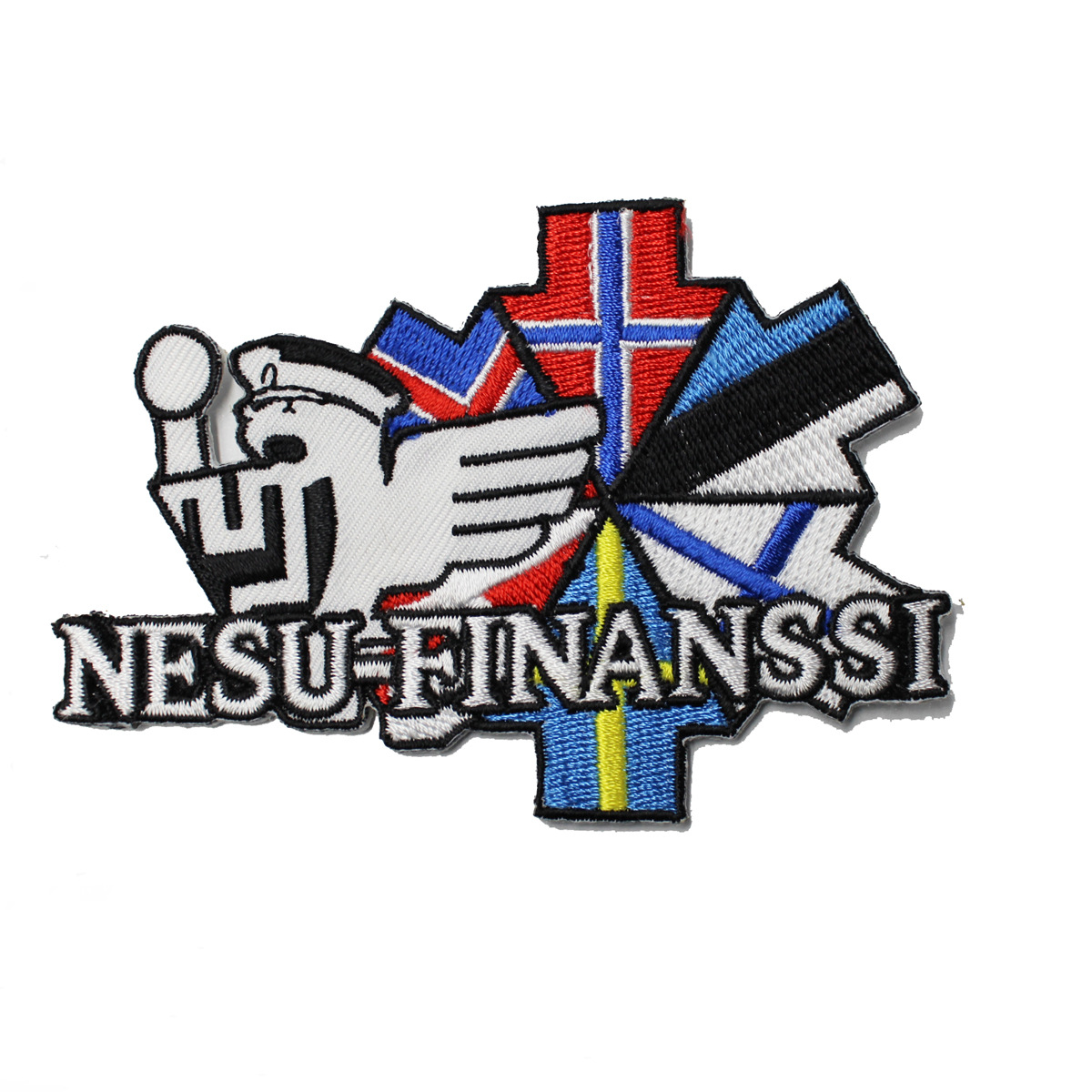 nesu-finanssi  embroidered patches 