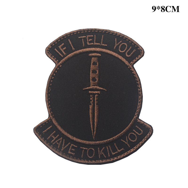 If I tell you ,I will kill you patch 