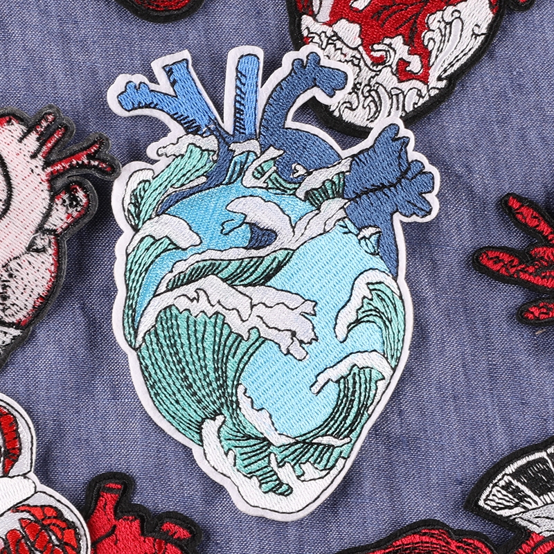 hearts patches 