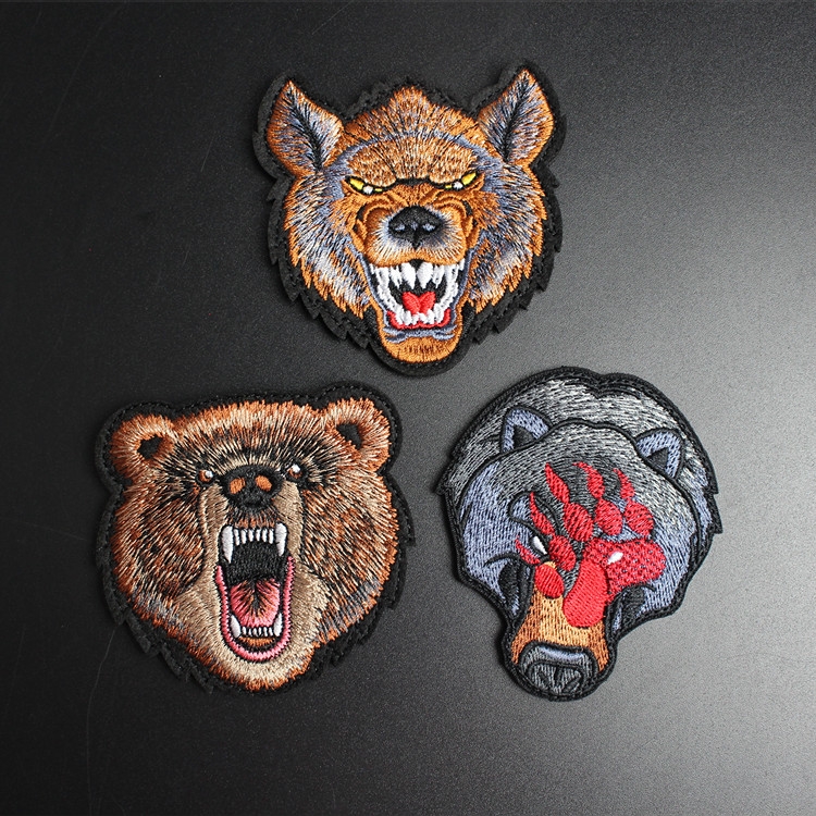 wild animal patches 