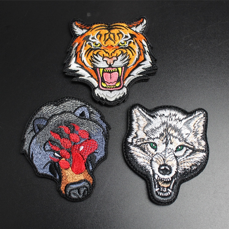 wild animal patches 